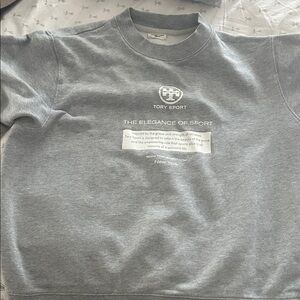 Tory Sport Heather Gray Sweatshirt